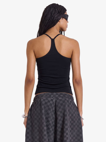 Union Jack Graphic Racerback Tank Top
