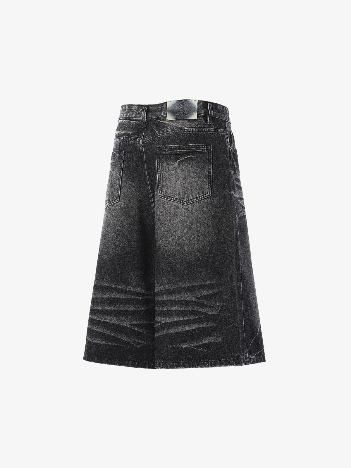Vintage Whiskered Denim Jorts 