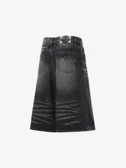 Vintage Whiskered Denim Jorts 