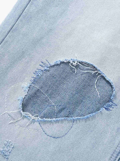 High-Waisted Wide-Leg Cargo Pants with Unique Pocket Design 