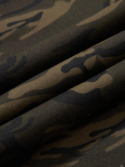 Camo Drawstring Baggy Sweatpants