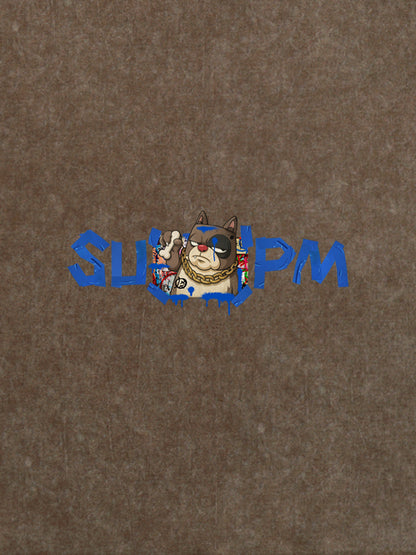 SUPM Graffiti Tape Graphic T-shirt 