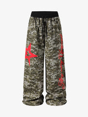 Tarnhose mit Sternenaufnäher