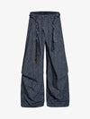 Pleated Drawstring Pants