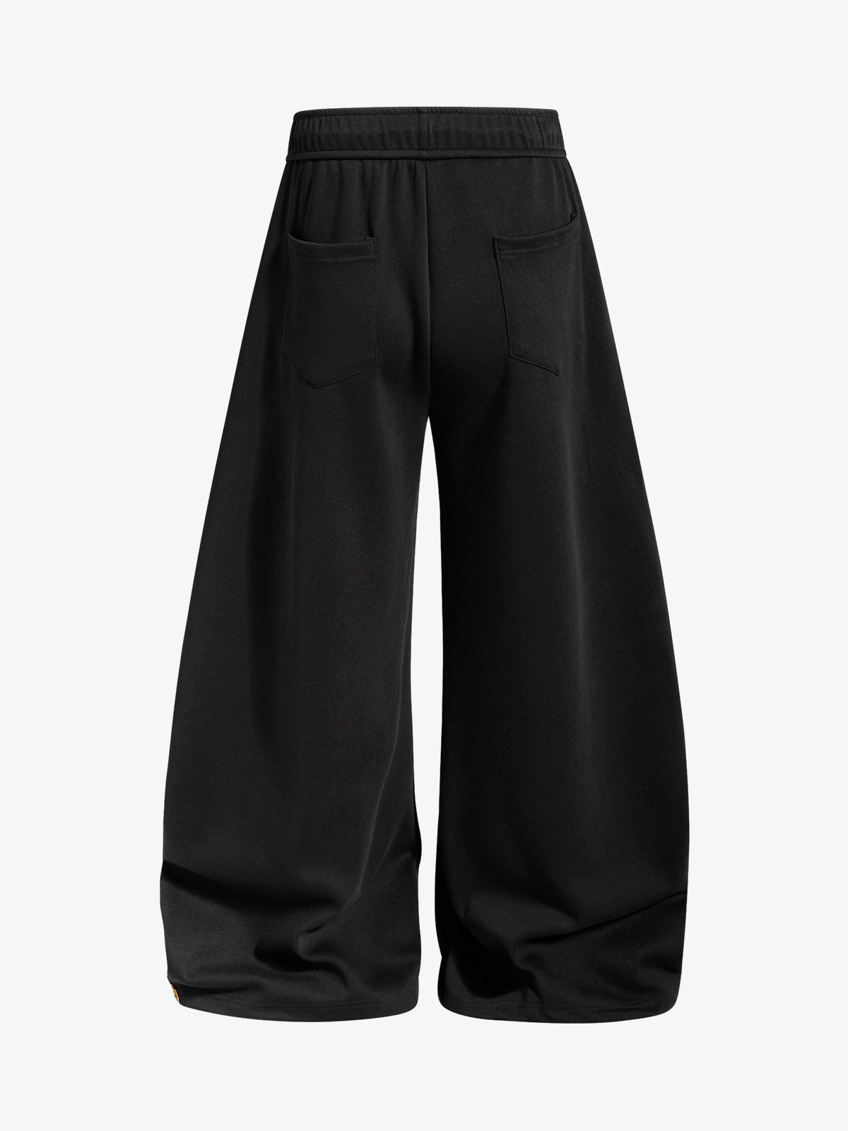 Leopard Letter Graphic Patchwork Drawstring Sweatpants