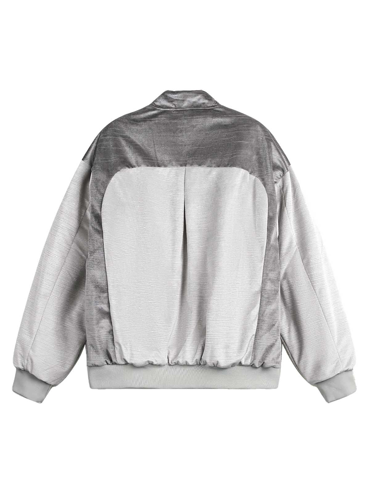 Thesupermade Patchwork Embroidered Bomber Jacket