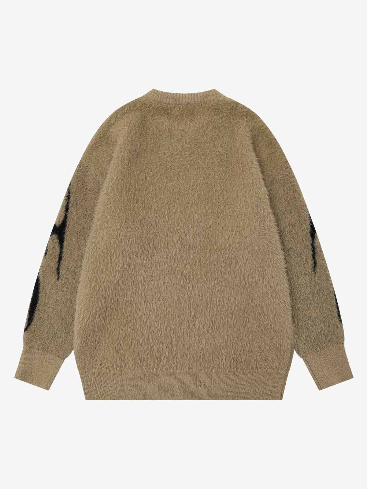 Jacquard Knit Sweater
