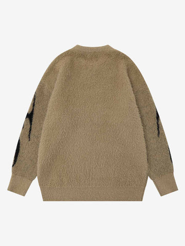 Jacquard Knit Sweater