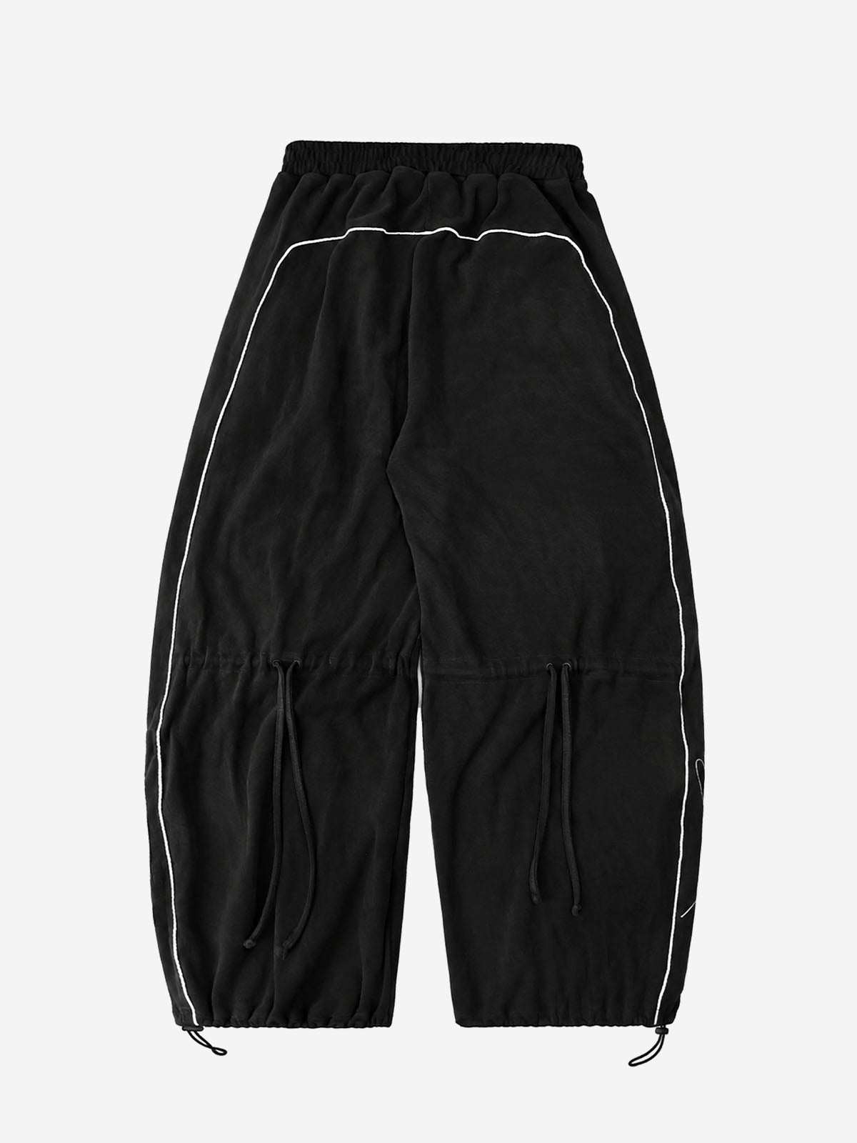 Scorpion-Embossed Cropped Zip Jacket & Curved-Leg Pants Set