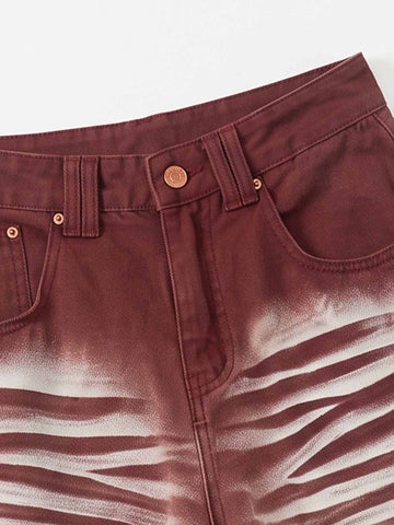 Used-Look-Jeans mit Rissen
