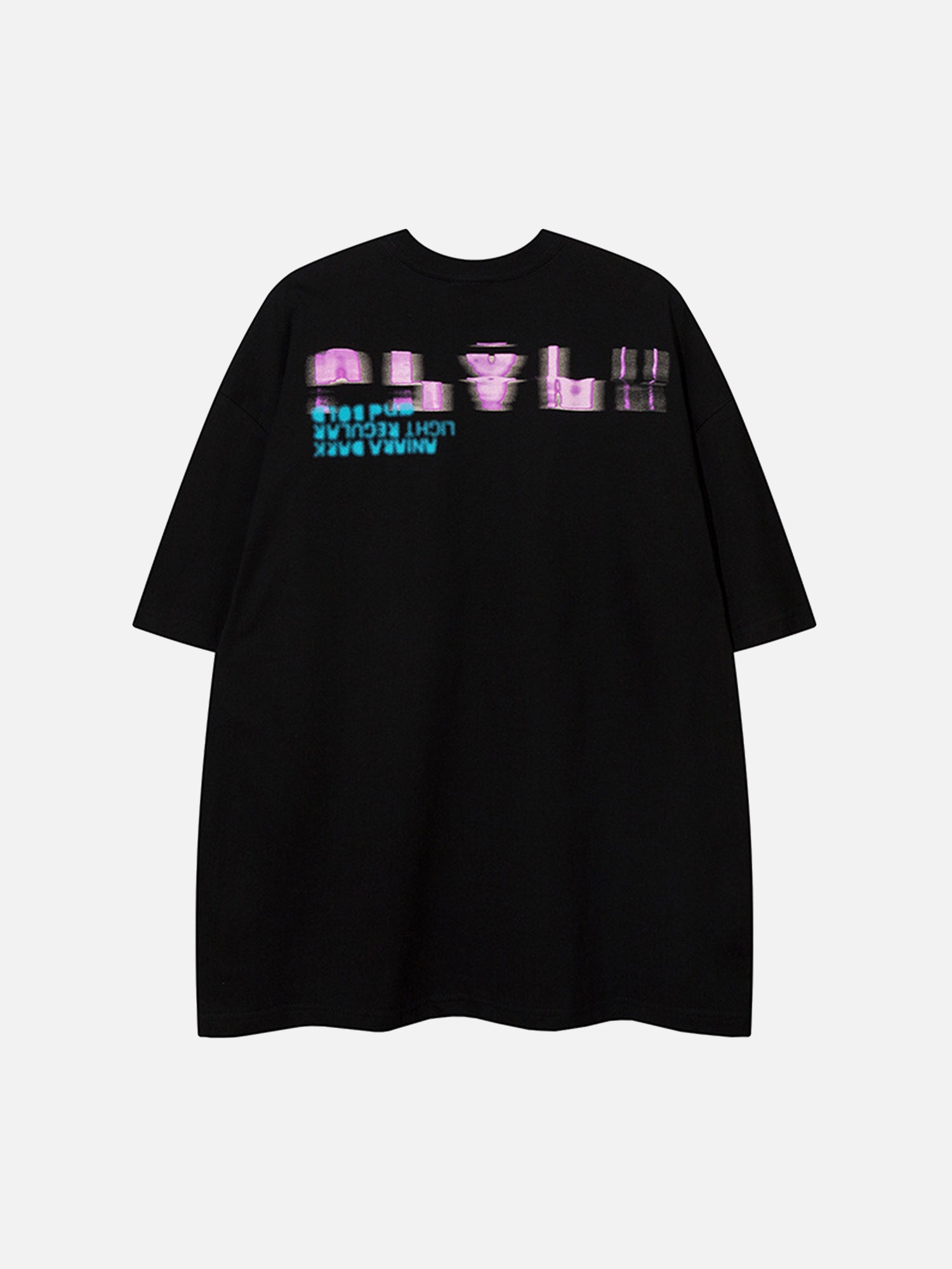 Retro Hip Hop Thermal Imaging Character T-shirt