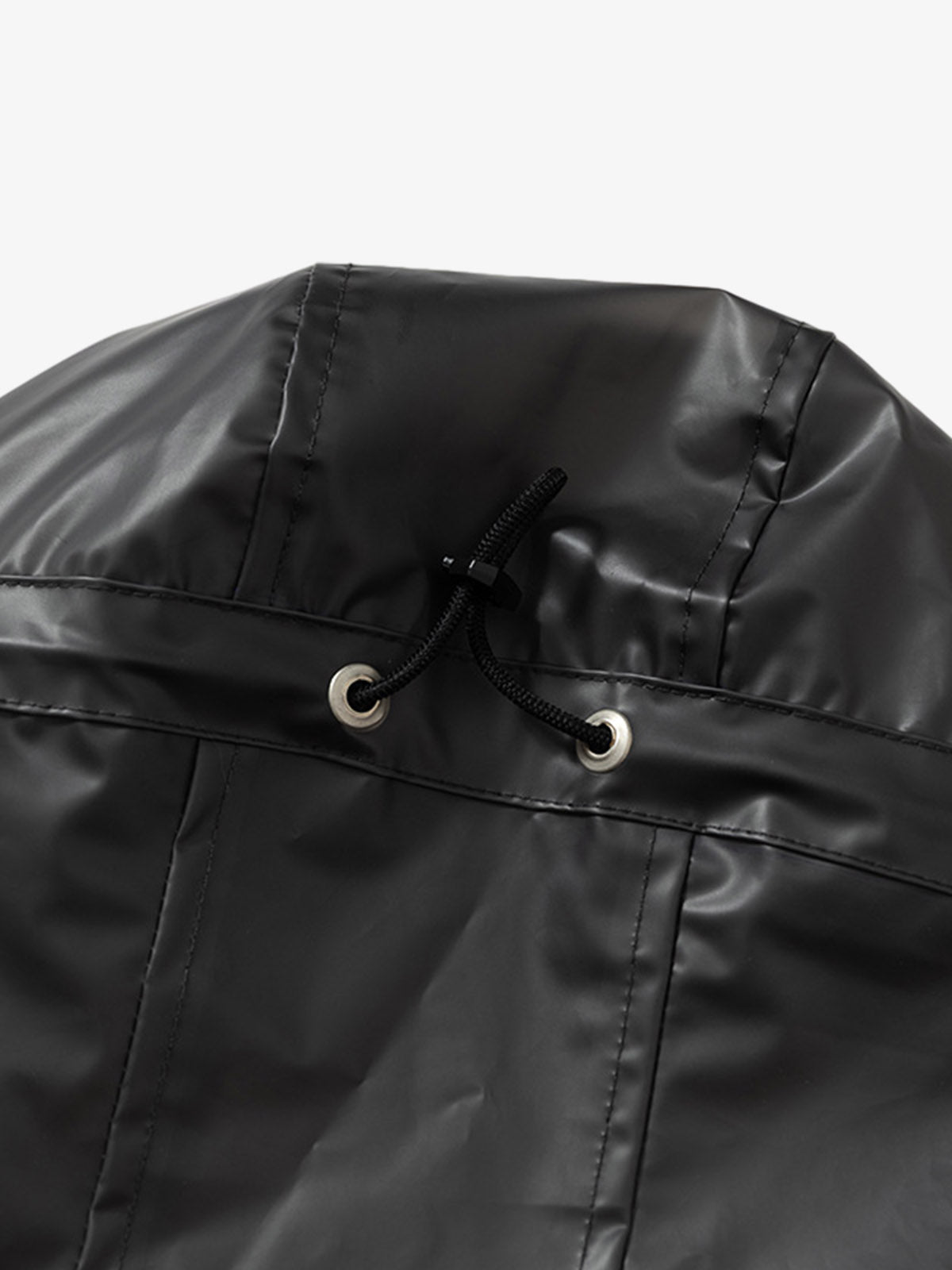 Thesupermade Shiny Functional Waterproof Hooded Jacket 