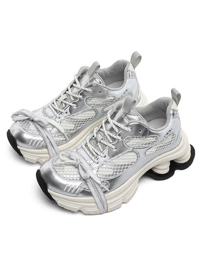 Mesh Breathable Platform Sneakers 