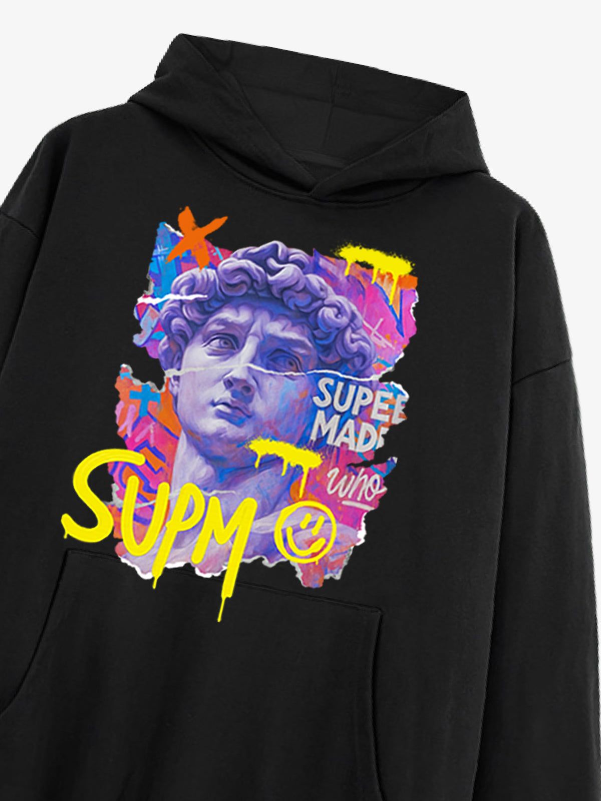 Graffiti David Statue Hoodie 