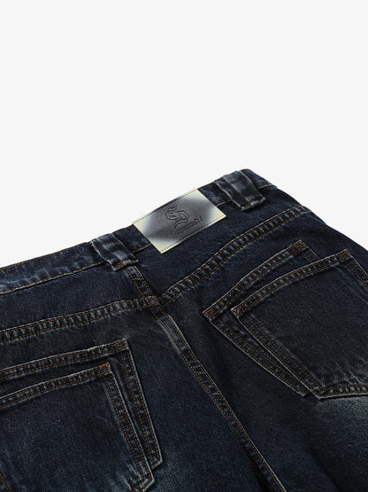 High-Waisted Wide-Leg Cargo Pants with Unique Pocket Design 