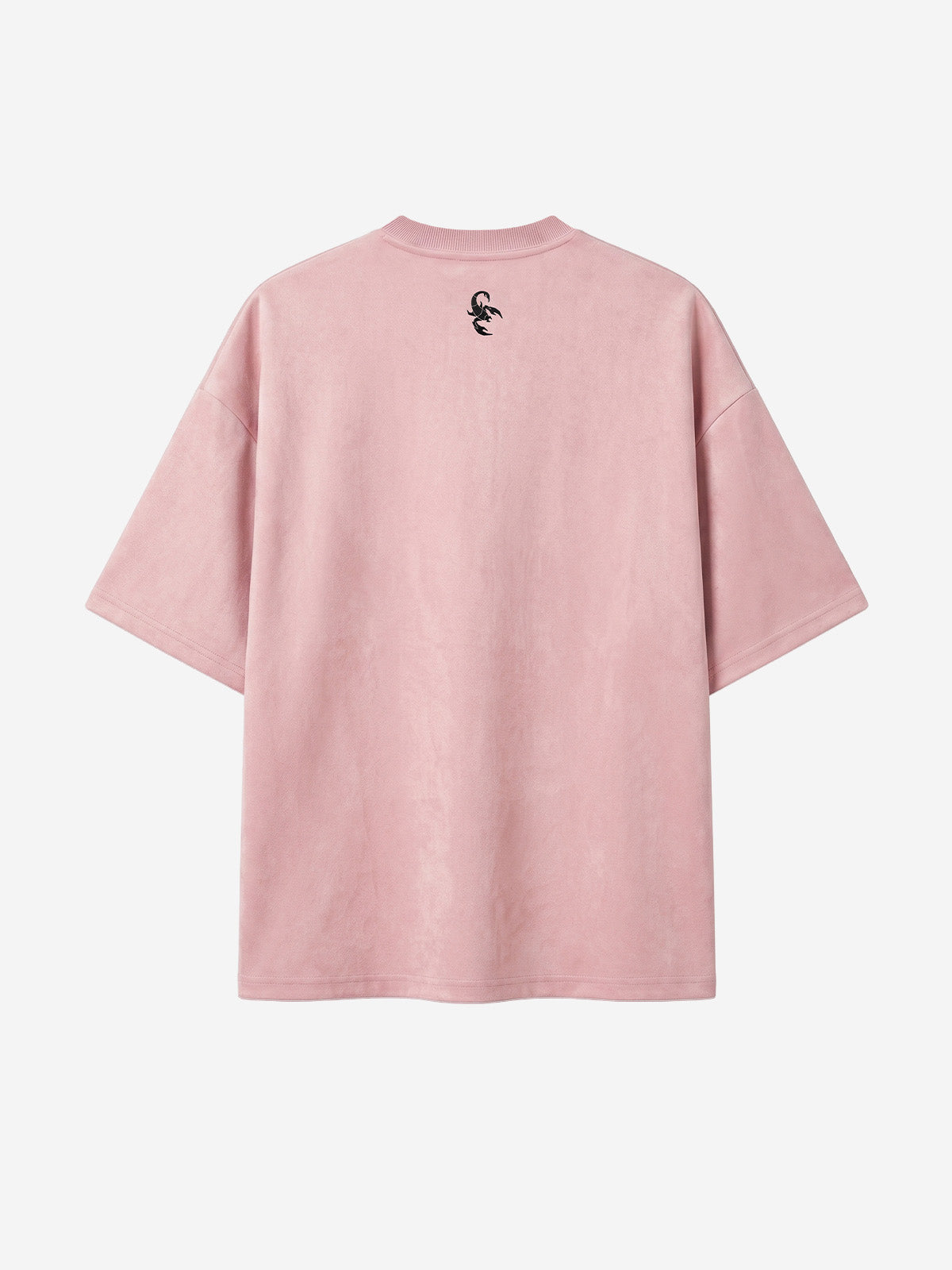 Suede Oversized Streetwear T-Shirt