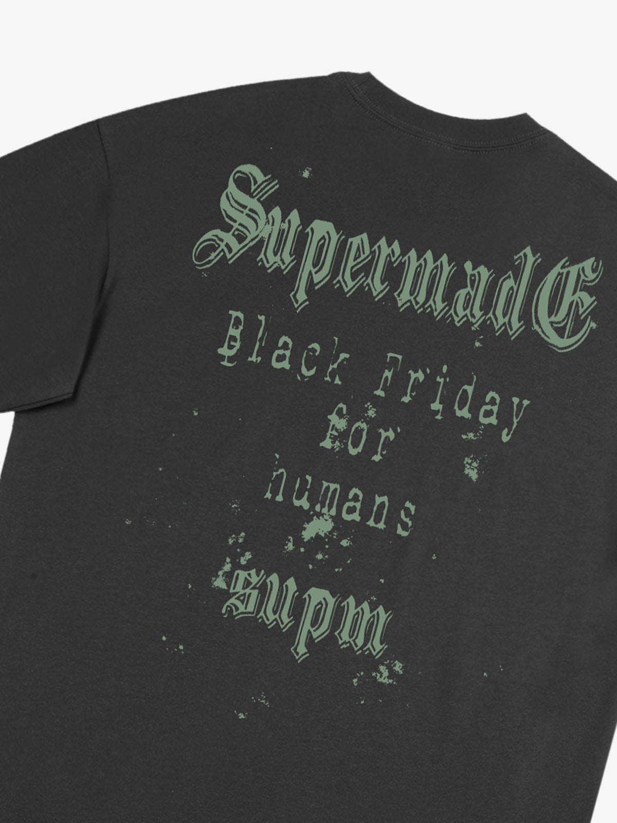 Gothic Skull Spiderweb Graphic T-Shirt 