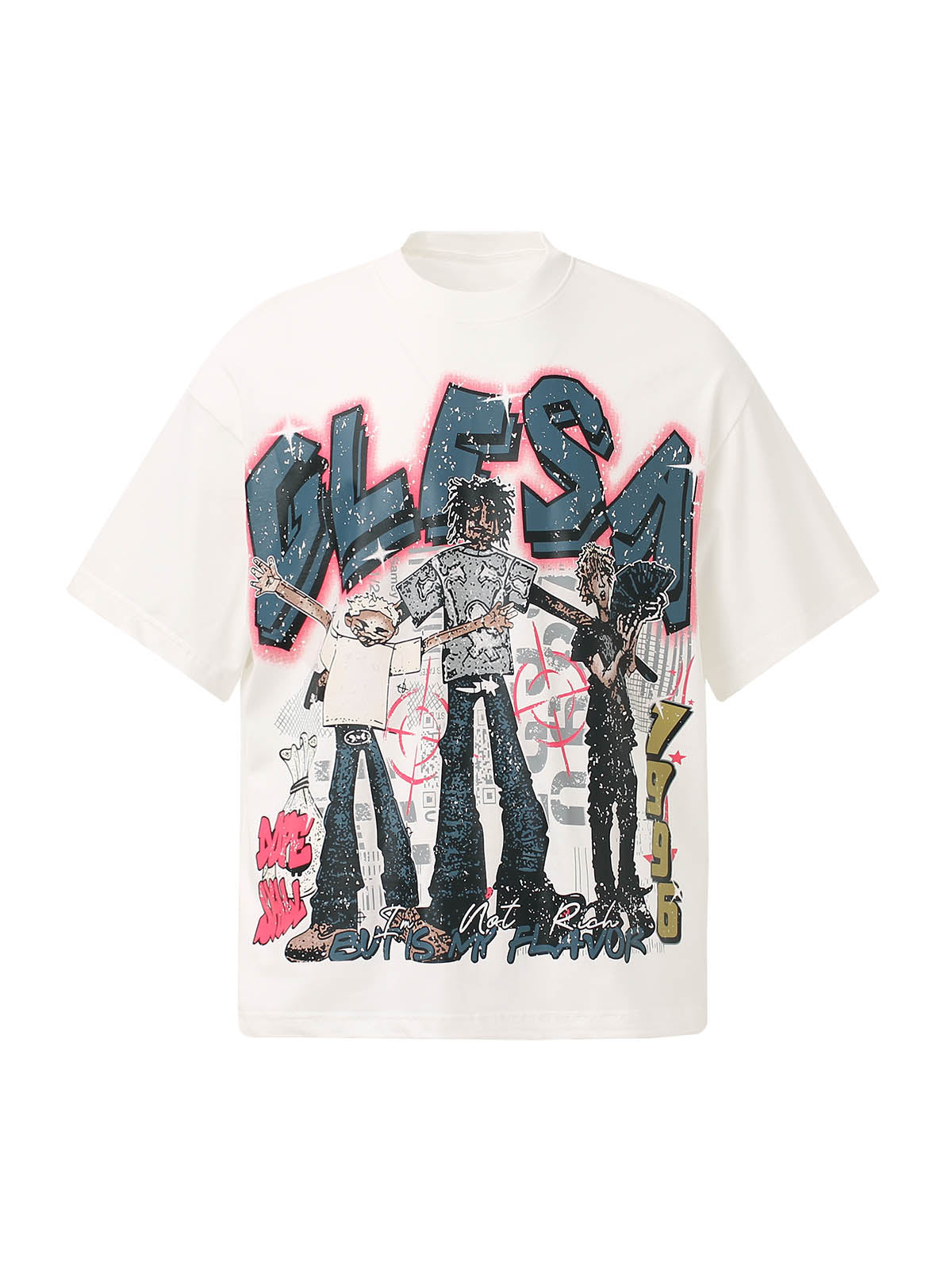Retro Street GLESA Graphic T-Shirt
