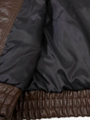 Zipper Studded Structured Biker Jacket