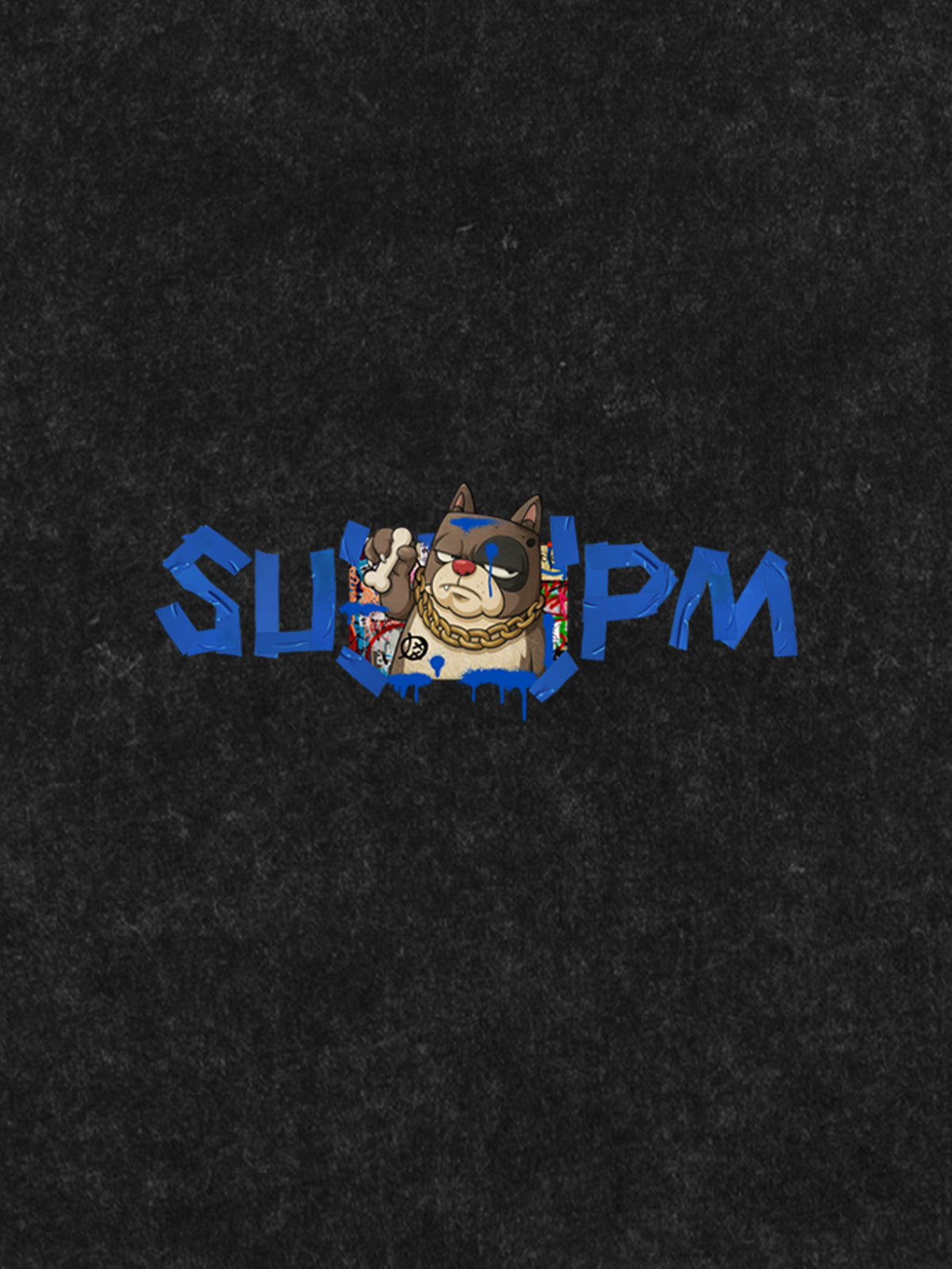 SUPM Graffiti Tape Graphic T-shirt 