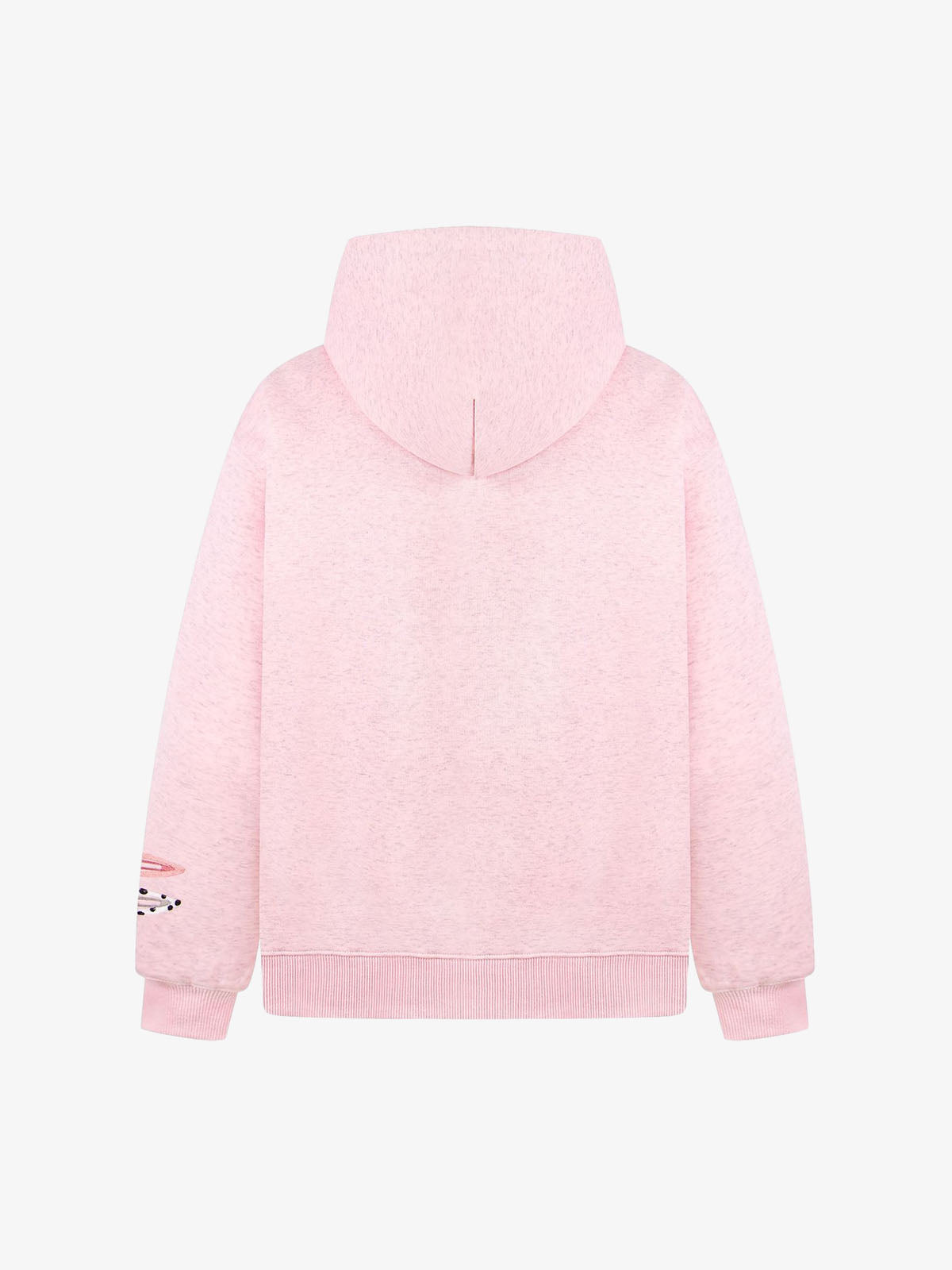 Cotton Blend Hoodie with Hair Clip Print Design for Men and Women 