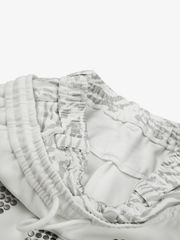 Double-Waist "YOU" Graphic Sweatpants