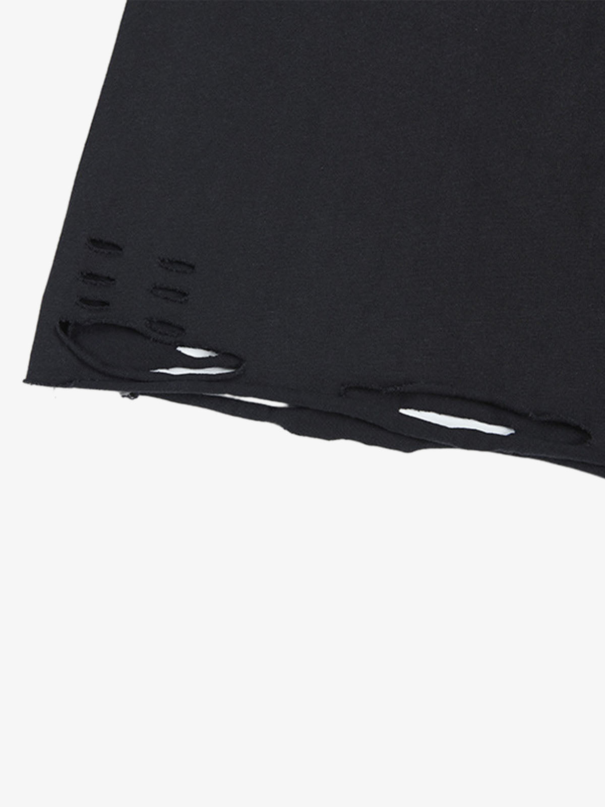 Gradient Washed Ripped Graphic T-Shirt 