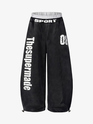 Soft Brushed Cotton Jogger Pants – Elastic Waistband Casual Sweatpants