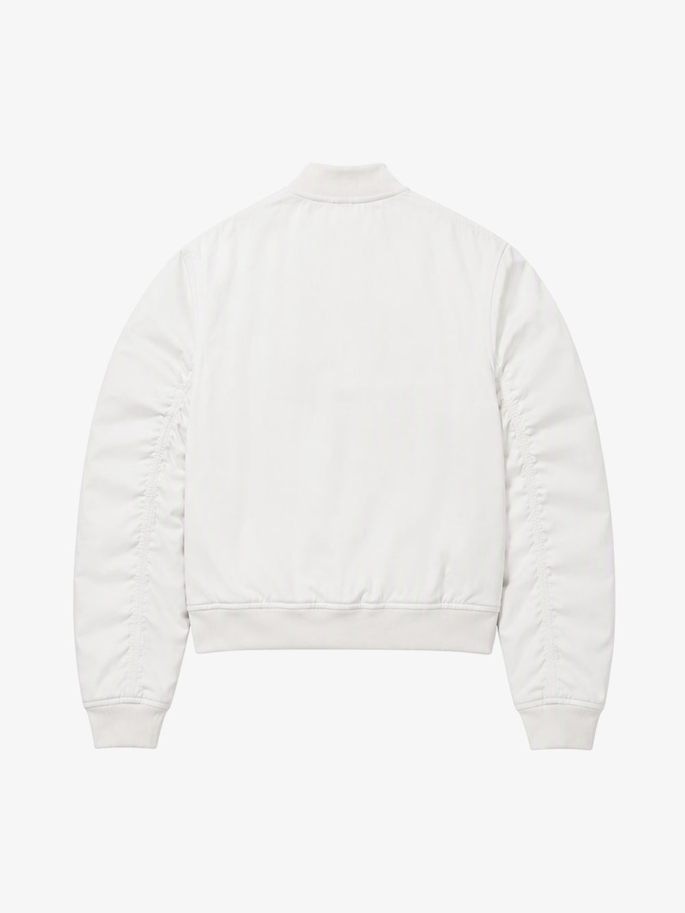 Graphic Cropped Bomber Jacket
