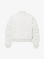 Graphic Cropped Bomber Jacket