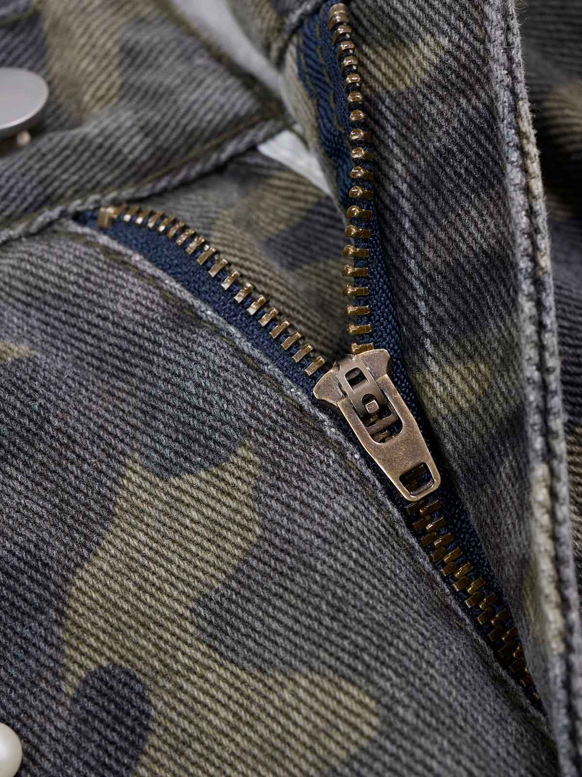 Camo Studded Cargo Pants; Forest Camouflage / M, Forest Camouflage / L, Forest Camouflage / XL