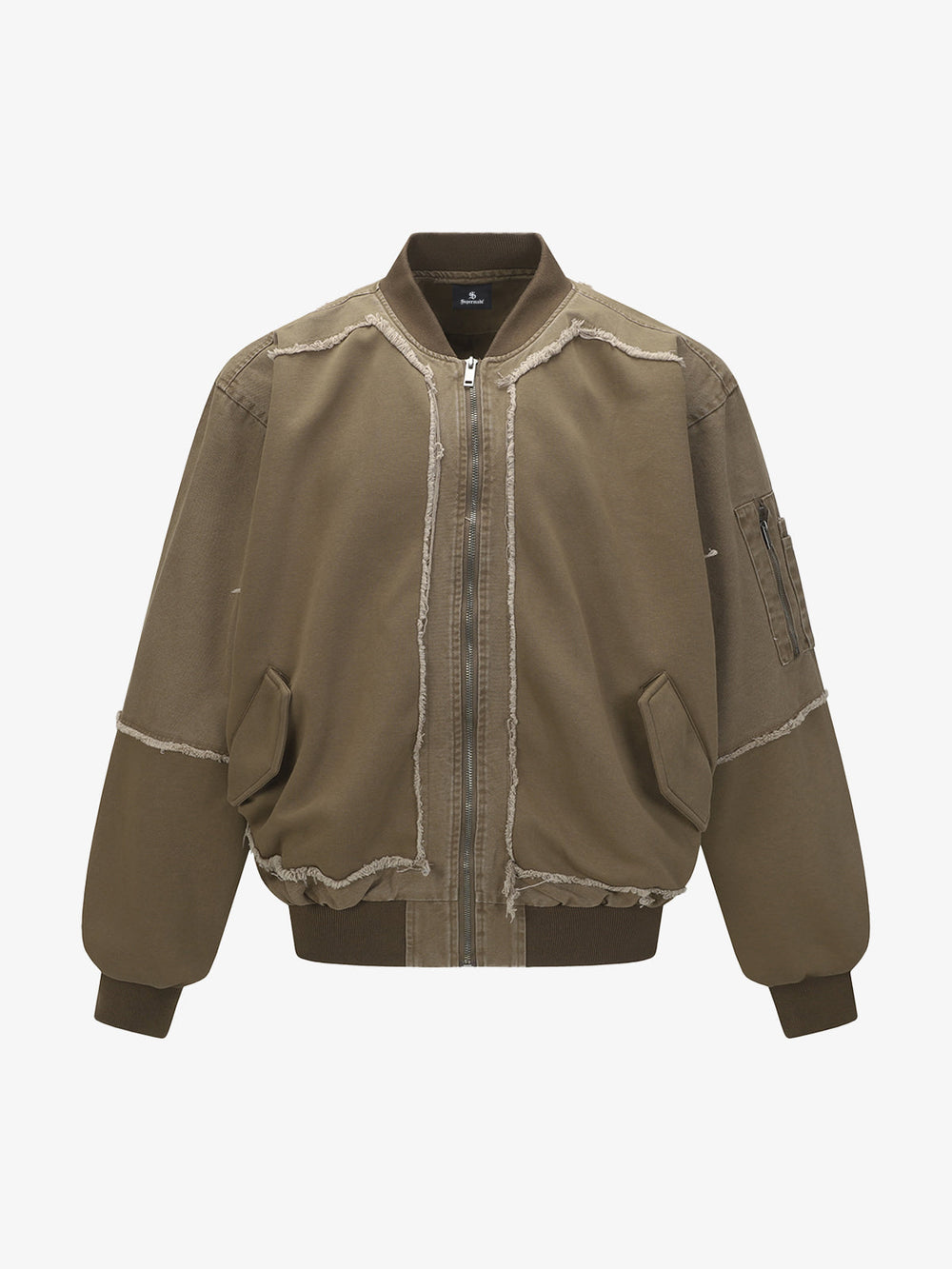 Raw Edge Deconstructed MA-1 Bomber Jacket 