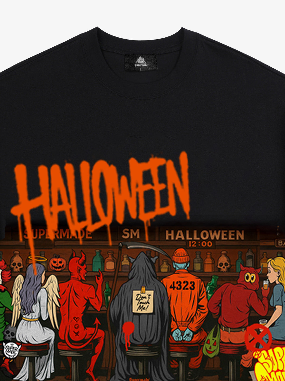 Thesupermade Halloween Pub Party T-shirt 
