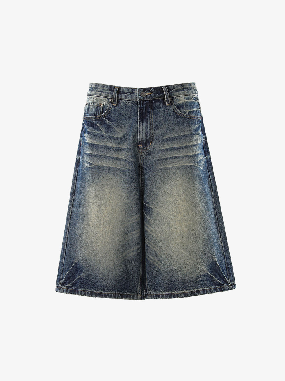 Vintage Whiskered Denim Jorts 