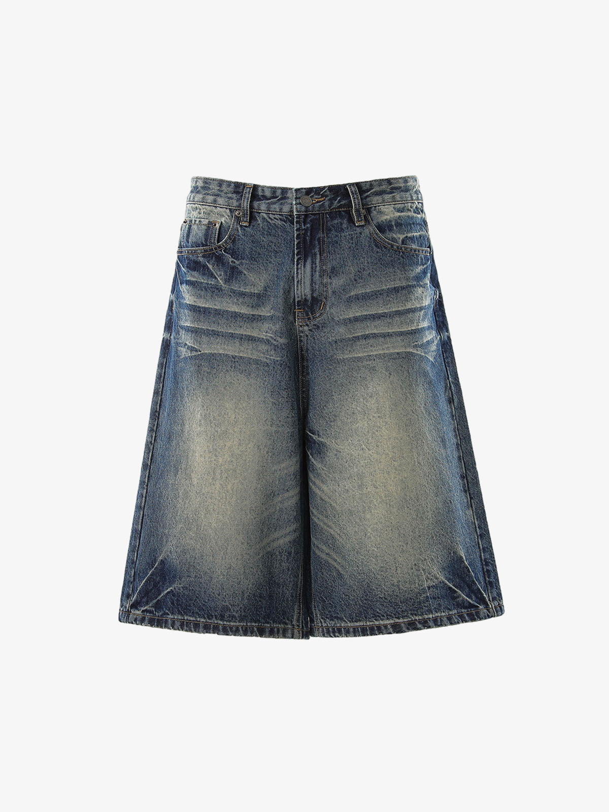 Vintage Whiskered Denim Jorts 