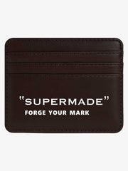 Scorpion Pattern Leather Card Holder 