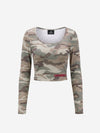 Open-Back Fitted Tee