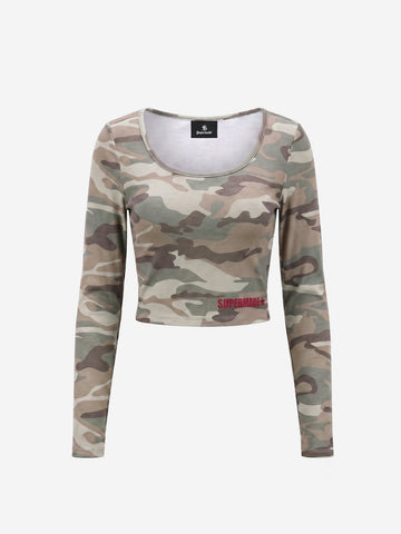 Open-Back Fitted Tee