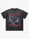 Ink Splatter Graphic Washed Tee