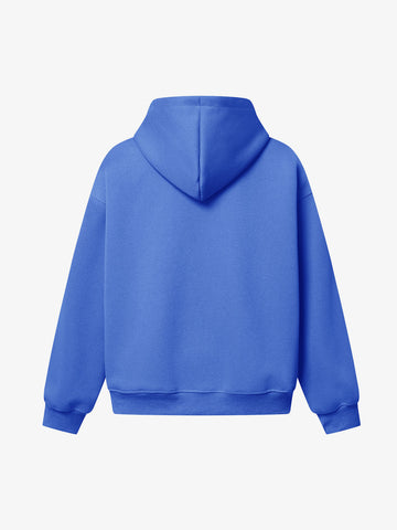 Embroidered Pegasus Zip-Up Hoodie