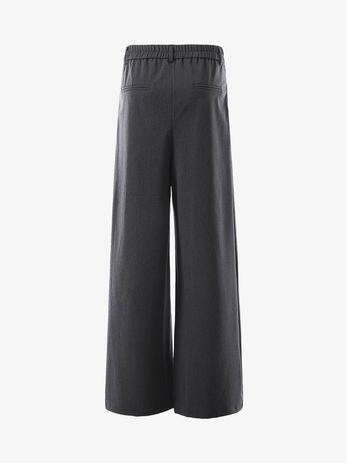 Wide-Leg Striped Trousers for Modern Elegance 