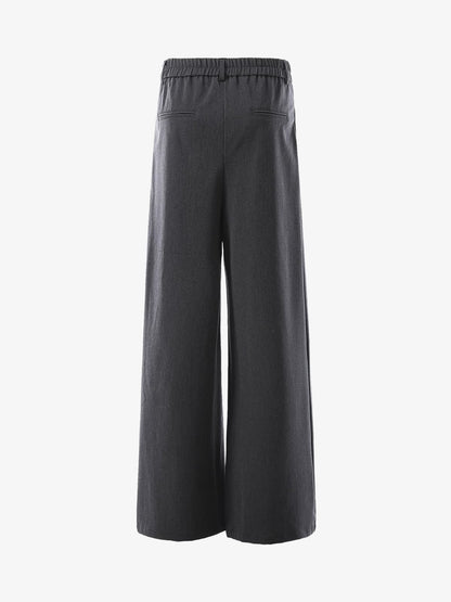 Wide-Leg Striped Trousers for Modern Elegance 