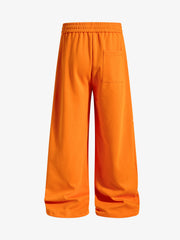 Distressed Foam Graphic Drawstring Sweatpants
