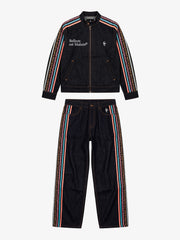 Contrast Tape Heavyweight Denim Two-Piece Set
