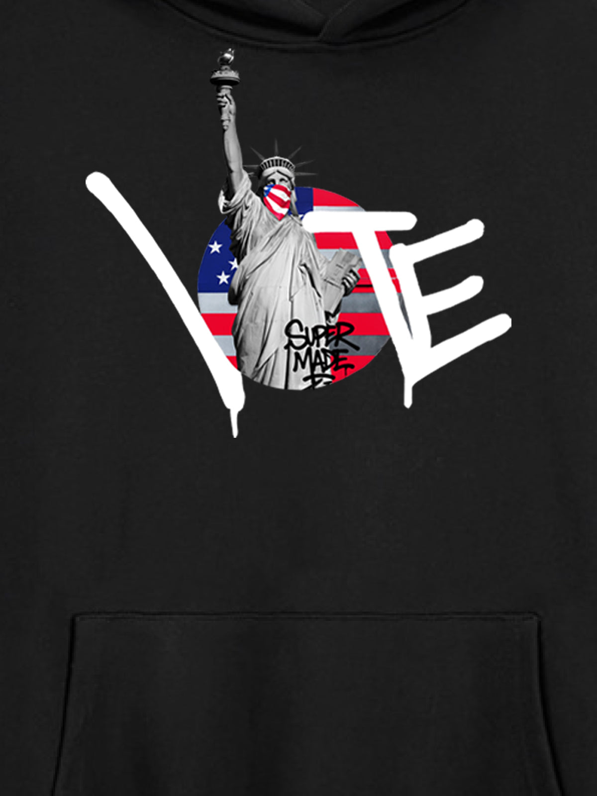 Supermade Statue Of Liberty Hooded Sweatshirt 