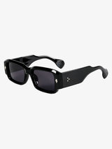 Gold Arrow Studded Square UV-Protection Sunglasses