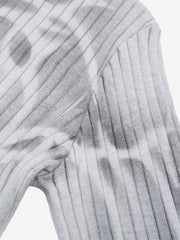 Thorn Graphic Dark Knit Top; Light Grey / M, Light Grey / L, Light Grey / XL