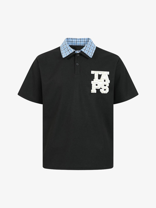 Stylish Short-Sleeve Polo Shirt with Unique Embroidered Logo for Men 