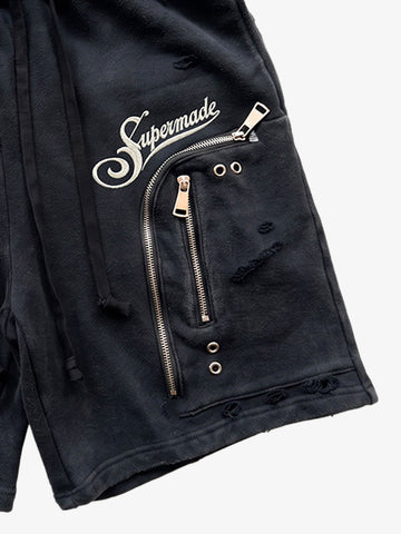 Double Waist Cargo Shorts
