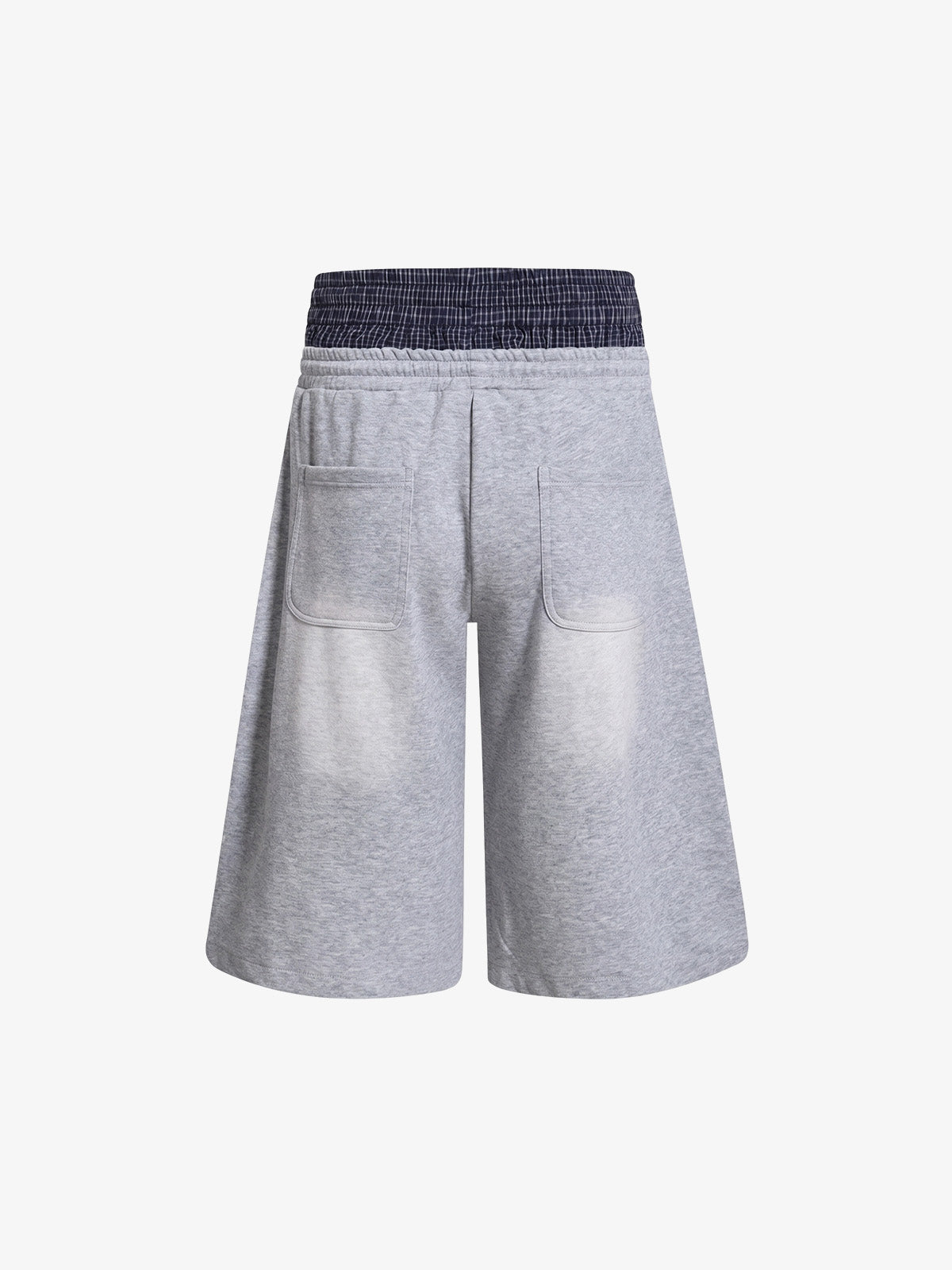 Retro Embroidered Double-Waist Capri Pants